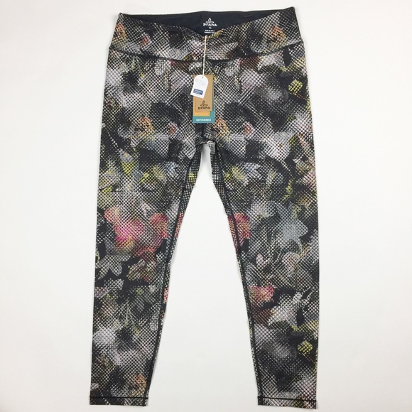 prAna "Roxanne" Printed Yoga Legging - Digiflower - Picture 2 of 6